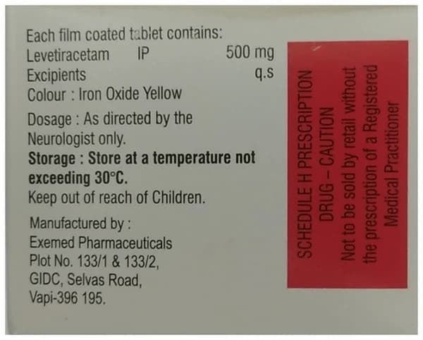 Epitra 500 Tablet