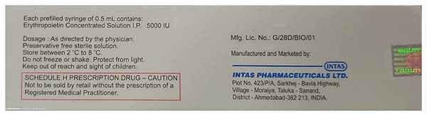 Epofit 5000IU Injection