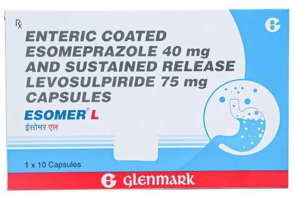 Esomer L 75mg/40mg Capsule