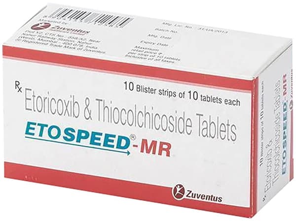 Etospeed MR 60mg/4mg Tablet