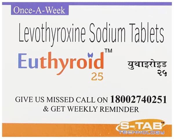 Euthyroid 25 Tablet