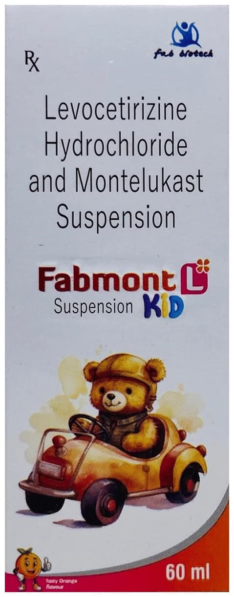 Fabmont L Kid Oral Suspension Tasty Orange