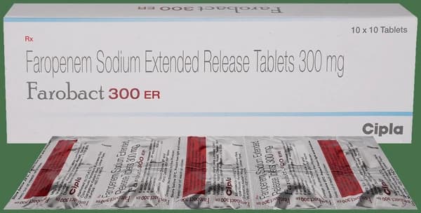 Farobact 300mg Tablet ER
