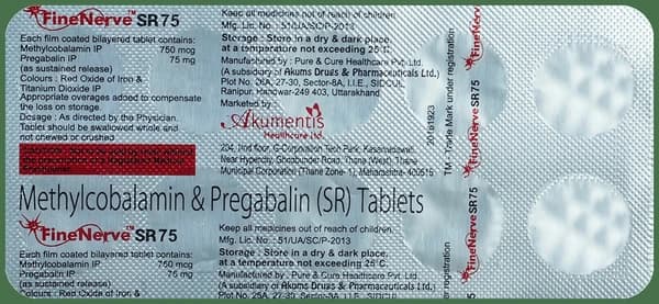 Fine Nerve SR 75 Tablet