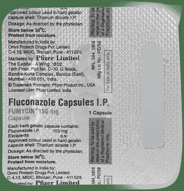 Fumycin 150mg Capsule