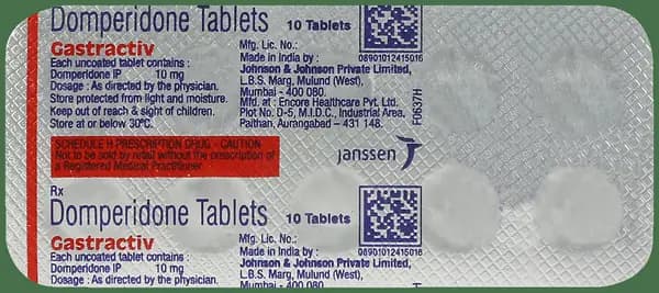 Gastractiv 10mg Tablet