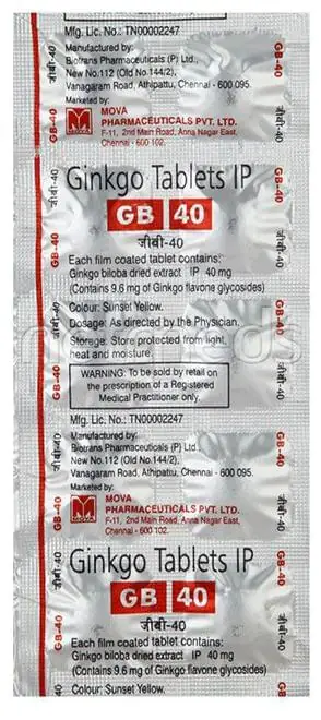 GB 40 Tablet