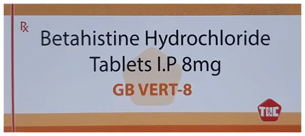 GB Vert 8mg Tablet