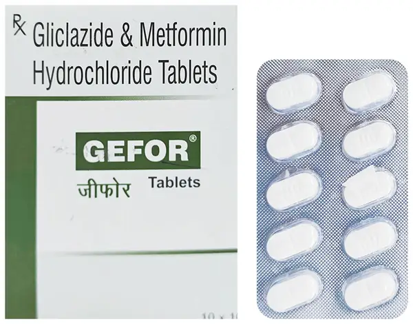 Gefor 80mg/500mg Tablet