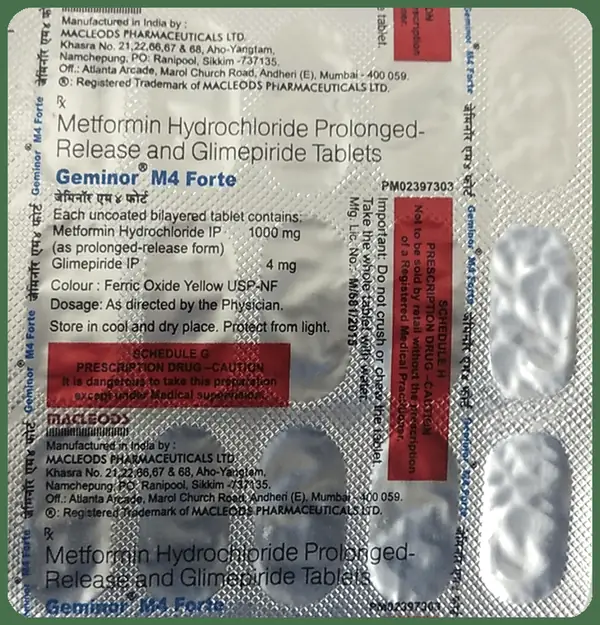 Geminor M 4 Forte Tablet PR
