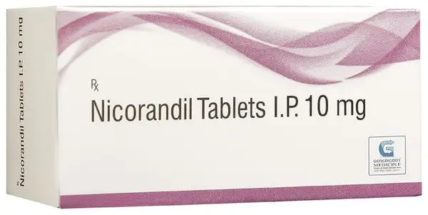Genericart Nicorandil 10mg Tablet