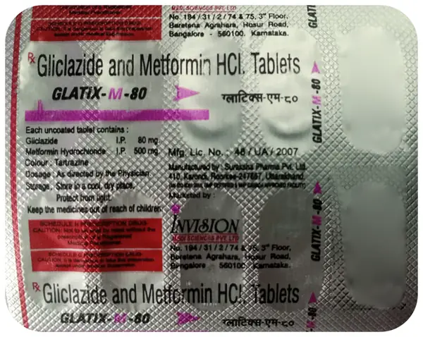 Glatix-M 80mg/500mg Tablet
