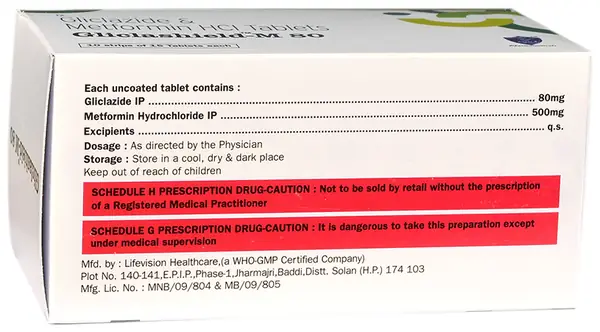 Gliclashield-M 80 Tablet