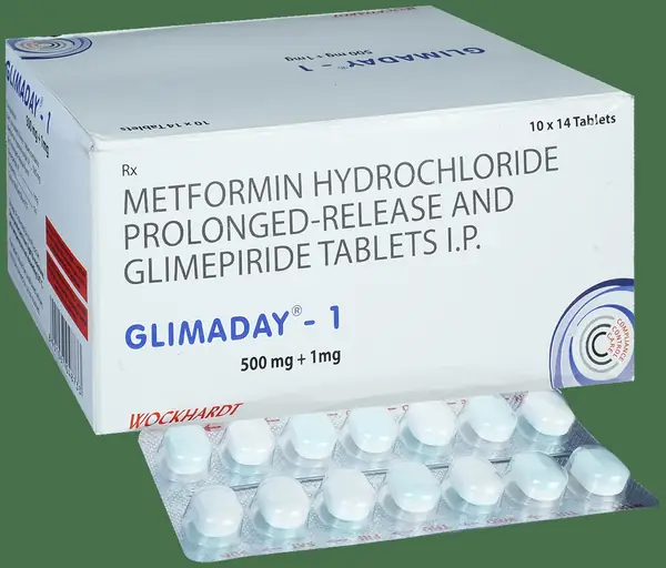 Glimaday 1 Tablet PR