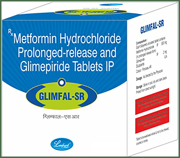 Glimfal 2mg/500mg Tablet SR