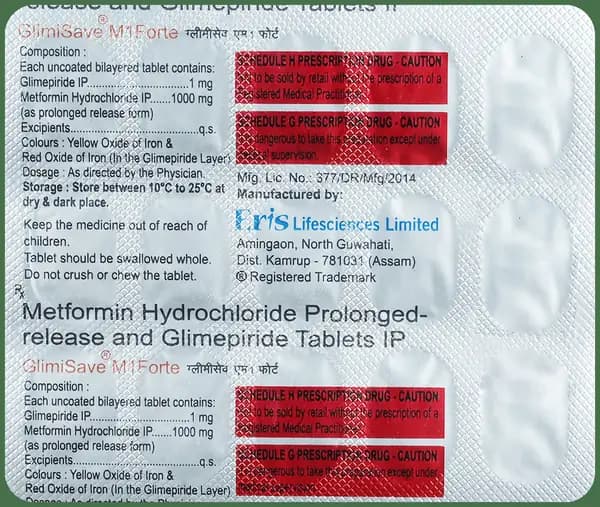 Glimisave M1 Forte Tablet PR