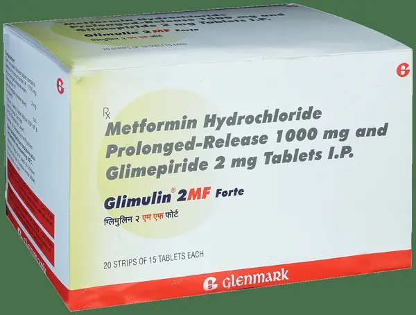 Glimulin 2MF Forte Tablet PR