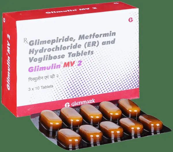Glimulin MV 2 Tablet ER