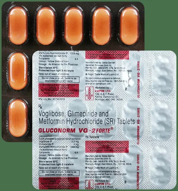 Gluconorm-VG 2 Forte Tablet SR