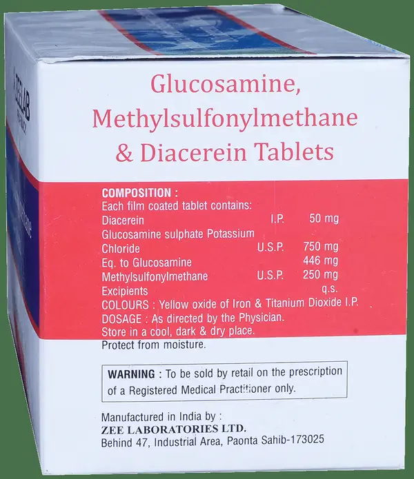 Glucoswell Plus 50mg/750mg/250mg Tablet