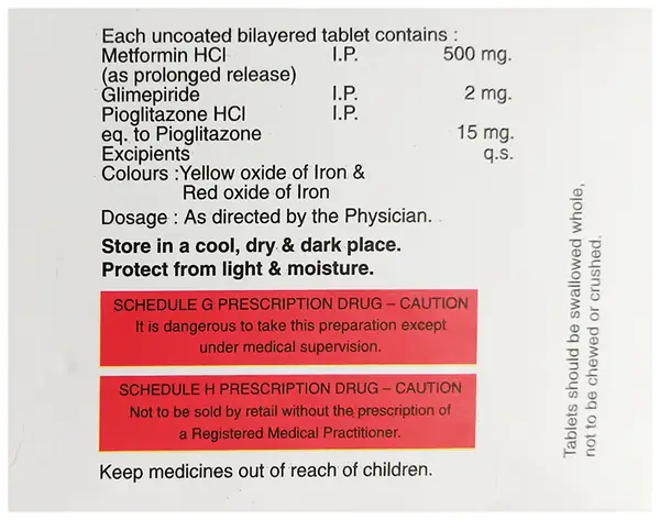 Glyphase MP 2 Tablet PR