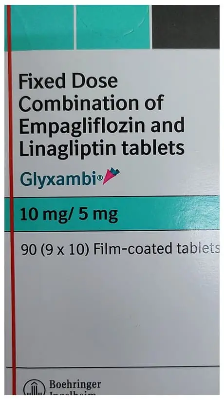 Glyxambi 10mg/5mg Tablet