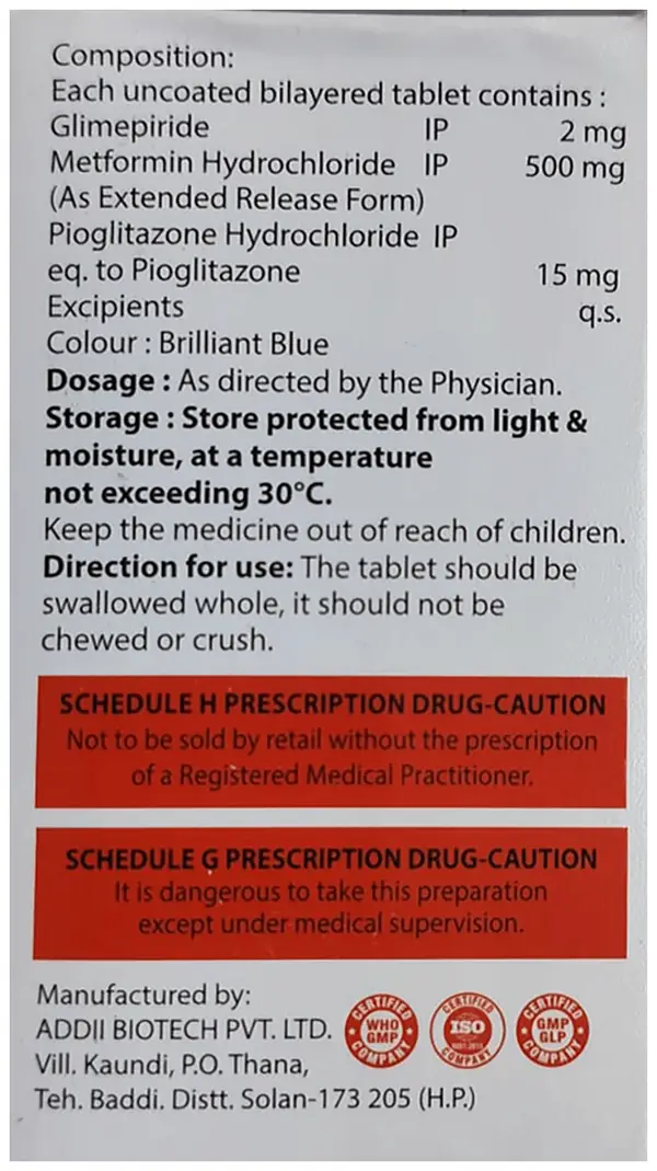 GM Life MP2 Tablet ER