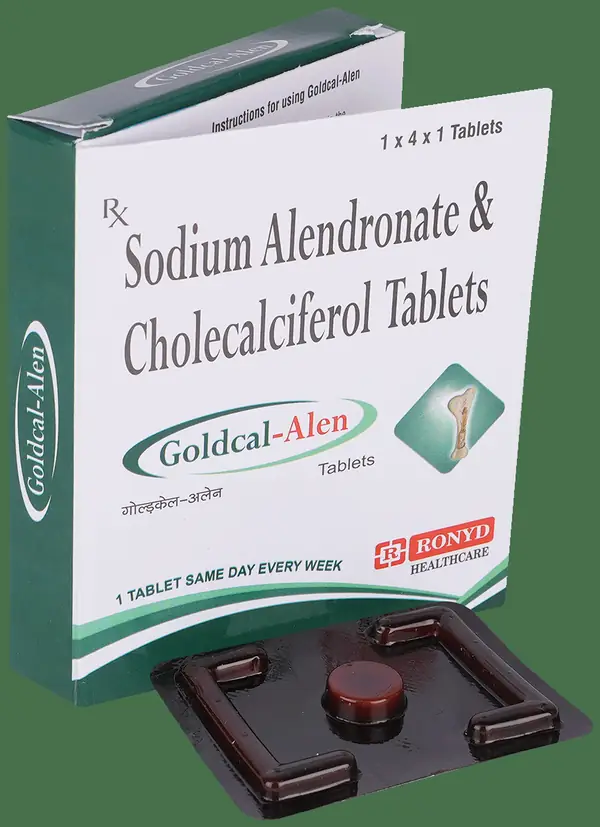 Goldcal Alen 70mg/5600IU Tablet