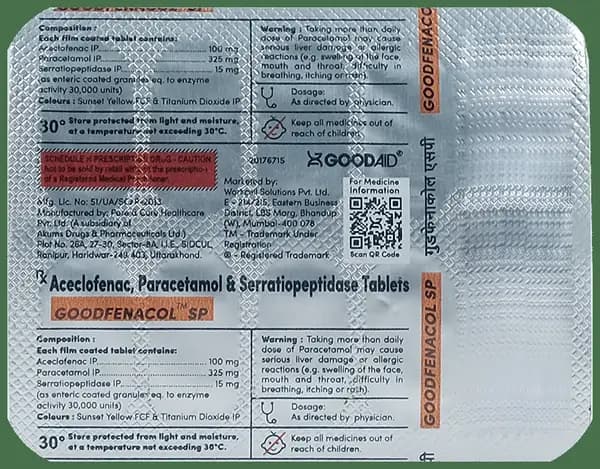 Goodfenacol SP Tablet