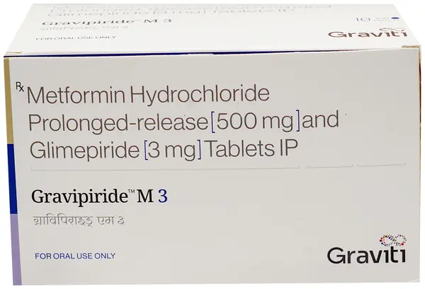 Gravipiride M 3 Tablet PR