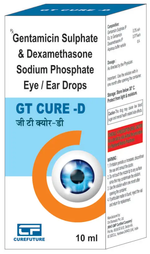 GT Cure-D Eye/Ear Drops