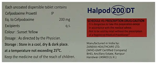 Halpod 200 DT Tablet