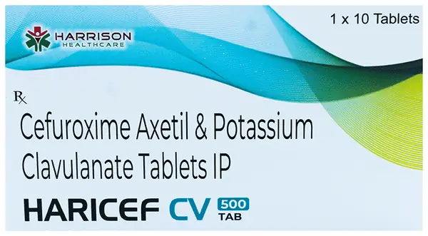 Haricef CV 500mg/125mg Tablet