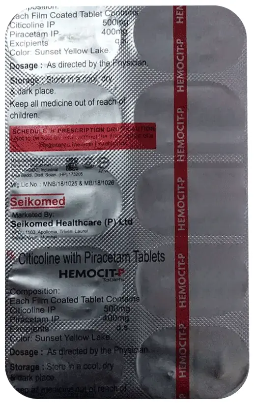 Hemocit-P 500mg/400mg Tablet