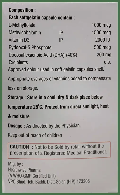Herbless-D3 Softgel Capsule
