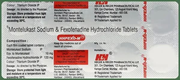 Hhfexo M 10mg/120mg Tablet