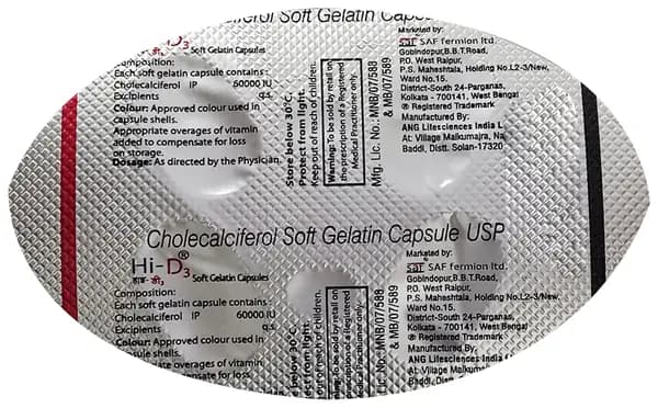 Hi-D3 60K Capsule