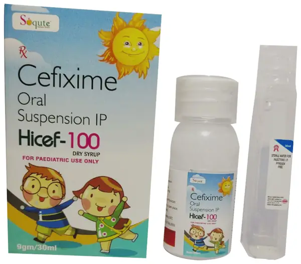 Hicef 100 Dry Syrup