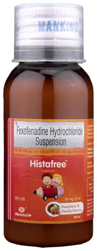 Histafree Suspension Raspberry & Vanilla