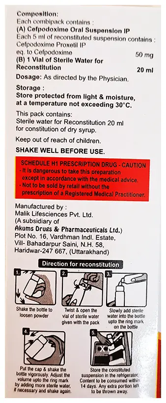 Hyoprox 50 DS Dry Syrup