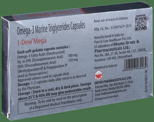 I-dew Mega Soft Gelatin Capsule