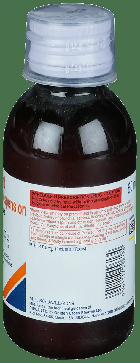 Ibugesic Plus Oral Suspension Orange