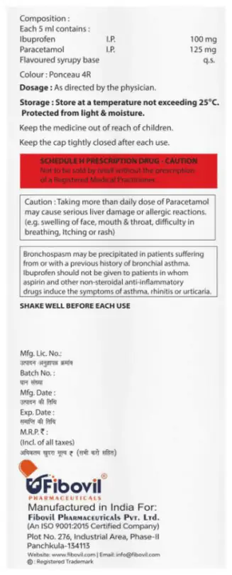 Ibuvamp Plus Syrup