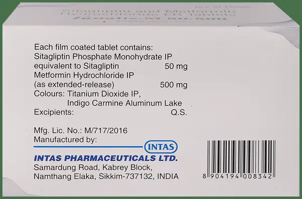 Ignalis-M 50/500 Tablet ER