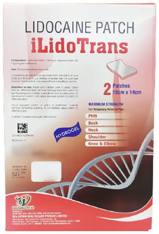Ilidotrans Transdermal Patch
