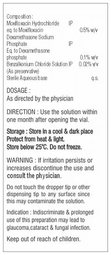 Imoxtreat D Eye Drop