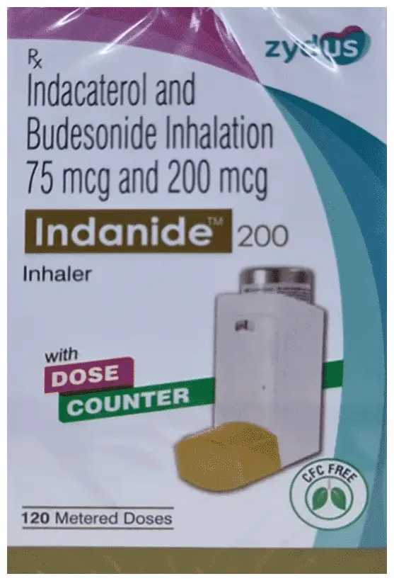 Indanide 200 Inhaler CFC Free