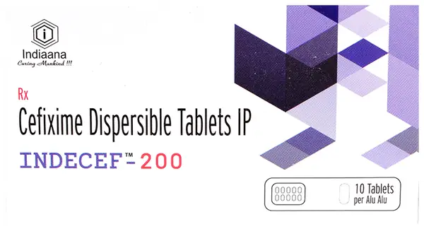 Indecef 200 Tablet DT