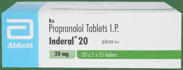 Inderal 20mg Tablet
