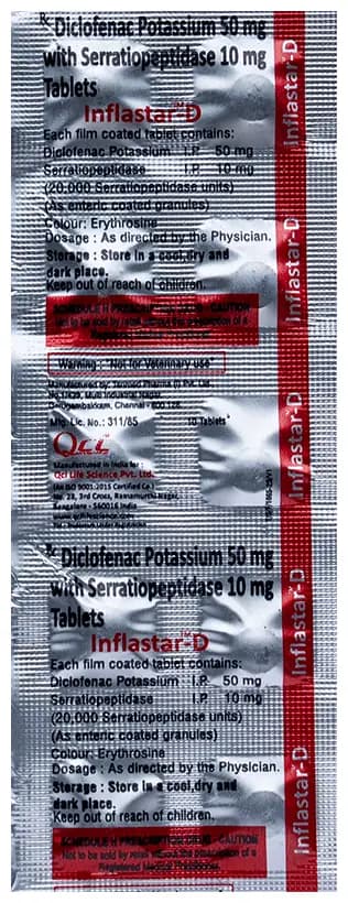 Inflastar-D Tablet
